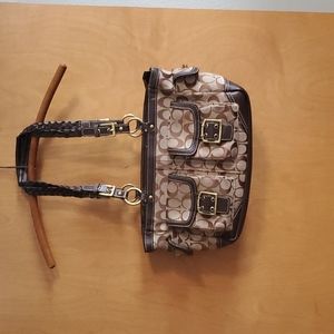Coach signature bag